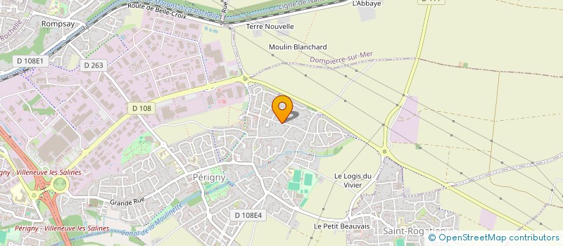 localisation de l'entreprise SOCIETE CIVILE LES BLEUETS  PERIGNY