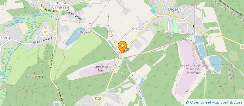 localisation de l'entreprise SOCIETE CIVILE LES CAPUCINS  PORCELETTE