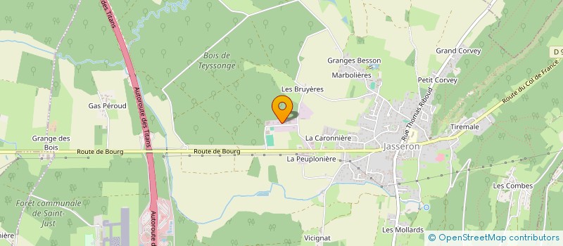 localisation de l'entreprise SOCIETE CIVILE LES CHARMILLES à JASSERON