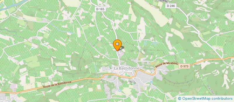 localisation de l'entreprise SOCIETE CIVILE LES CHOUXES  LA BASTIDONNE