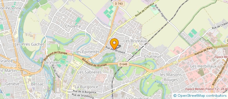 localisation de l'entreprise SOCIETE CIVILE LES COLOMBES  NIORT
