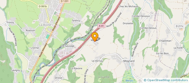 localisation de l'entreprise SOCIETE CIVILE LES DEUX ORCHIDEES  ENTRELACS