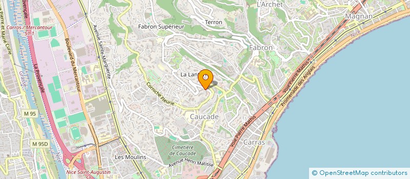 localisation de l'entreprise SOCIETE CIVILE LES GOUTTERONS à NICE