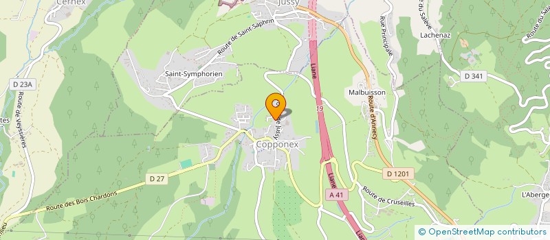 localisation de l'entreprise SOCIETE CIVILE LES GRANDS JARDINS  ANDILLY