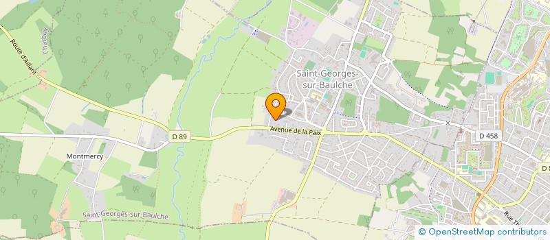 localisation de l'entreprise SOCIETE CIVILE LES GRENELLES  SAINT-GEORGES-SUR-BAULCHE