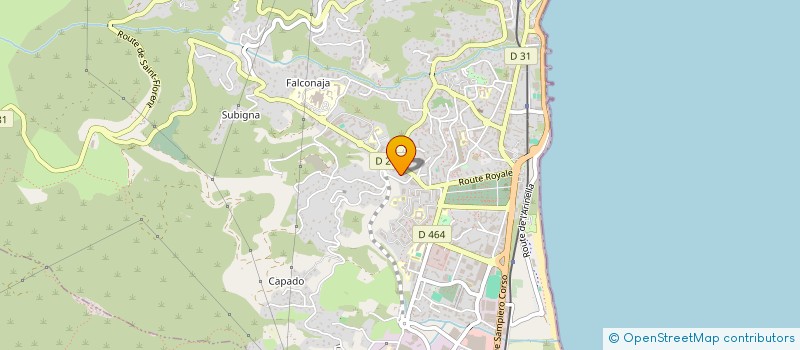 localisation de l'entreprise SOCIETE CIVILE LES HAUTS DE BIGUGLIA 2 à BASTIA