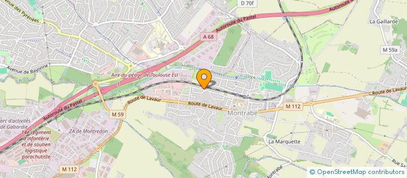 localisation de l'entreprise SOCIETE CIVILE LES HAUTS DE GARGAS  MONTRABE