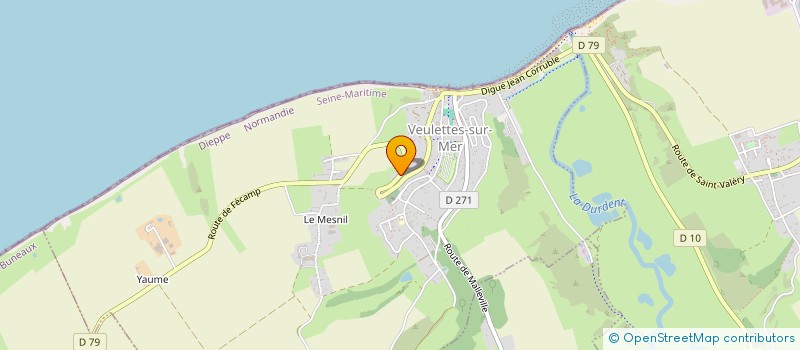 localisation de l'entreprise SOCIETE CIVILE LES HIRONDELLES  VEULETTES-SUR-MER