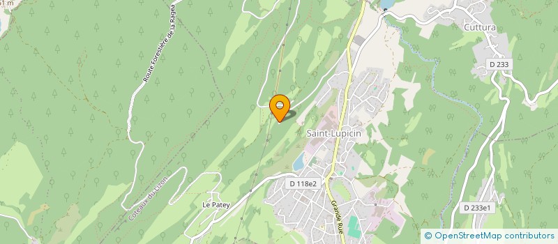 localisation de l'entreprise SOCIETE CIVILE LES LACS  COTEAUX DU LIZON