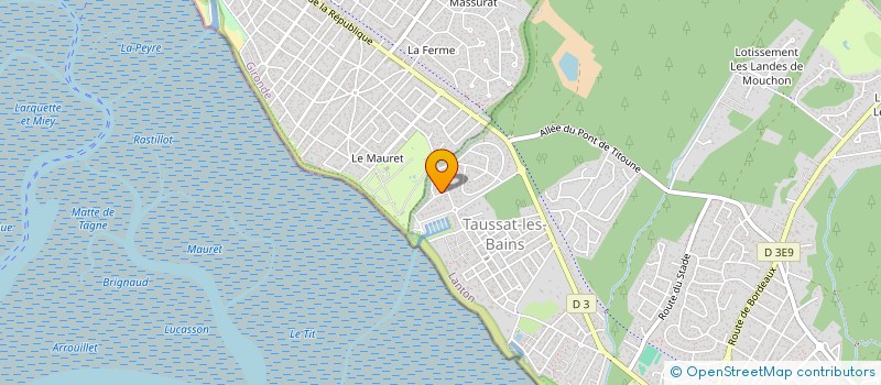 localisation de l'entreprise SOCIETE CIVILE LES LANDES  LANTON