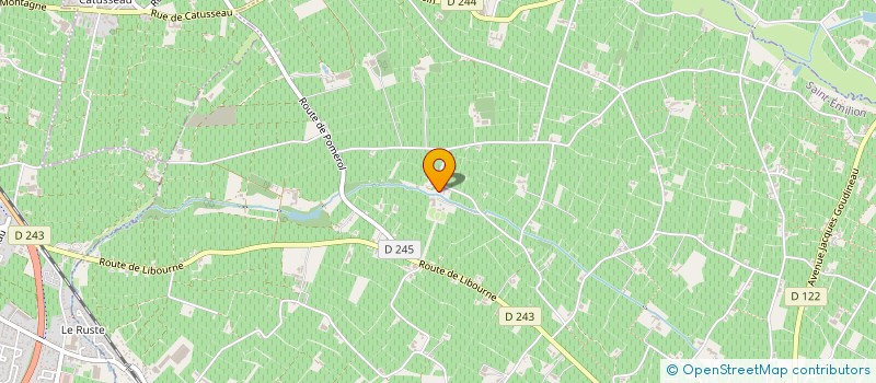 localisation de l'entreprise SOCIETE CIVILE LES LILAS  SAINT-EMILION