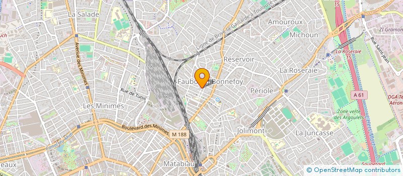 localisation de l'entreprise SOCIETE CIVILE LES MARMOTS à TOULOUSE