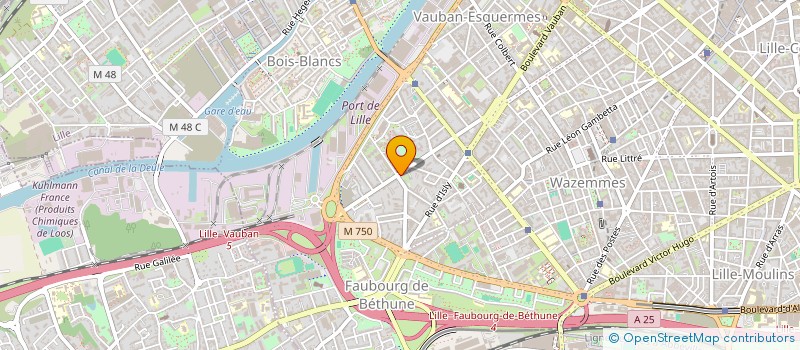 localisation de l'entreprise SOCIETE CIVILE LES MONTAGNARDS à LILLE
