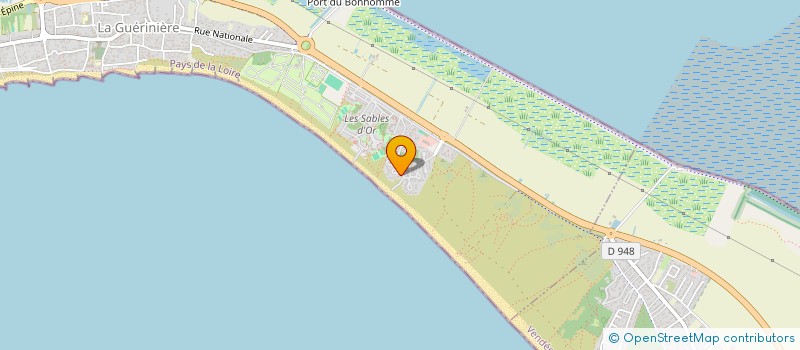 localisation de l'entreprise SOCIETE CIVILE LES MONTILETS  LA GUERINIERE