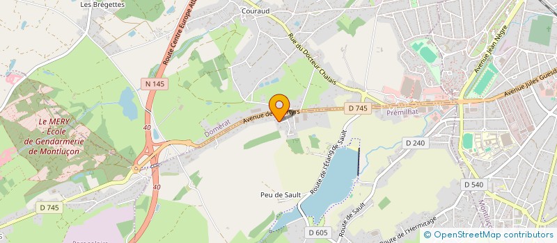 localisation de l'entreprise SOCIETE CIVILE LES MOUETTES à PREMILHAT