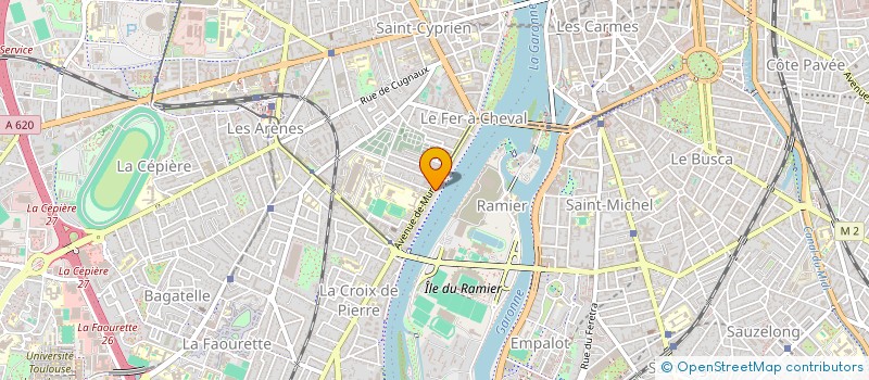 localisation de l'entreprise SOCIETE CIVILE LES MYOSOTIS  TOULOUSE