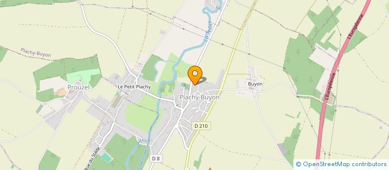 localisation de l'entreprise SOCIETE CIVILE LES MYRTILLES  PLACHY-BUYON