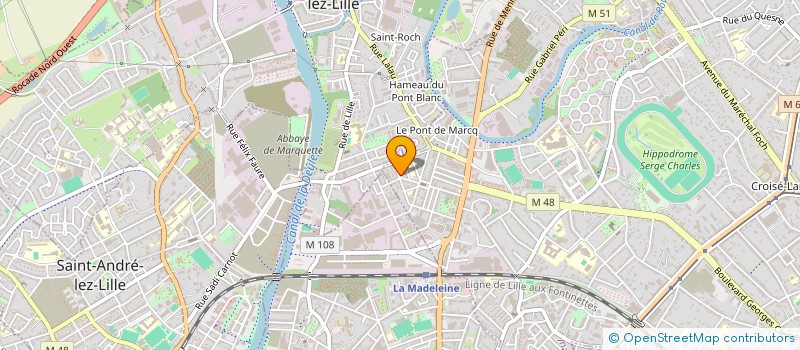 localisation de l'entreprise SOCIETE CIVILE LES OLIVIERS  MARCQ-EN-BARUL