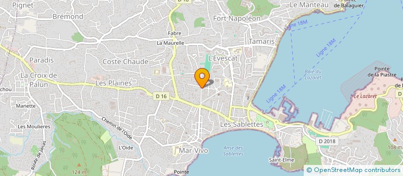 localisation de l'entreprise SOCIETE CIVILE LES OLIVIERS D'ANTOINE à LA SEYNE-SUR-MER