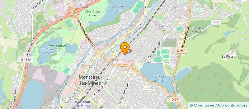 localisation de l'entreprise SOCIETE CIVILE LES PACHOUS  MONTCEAU-LES-MINES