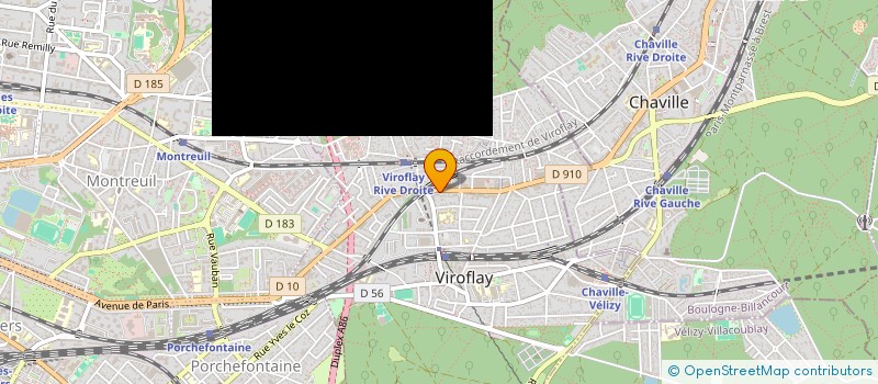 localisation de l'entreprise SOCIETE CIVILE LES PARADISIERS  VIROFLAY