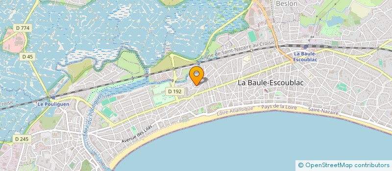 localisation de l'entreprise SOCIETE CIVILE LES PINS  BERNIN