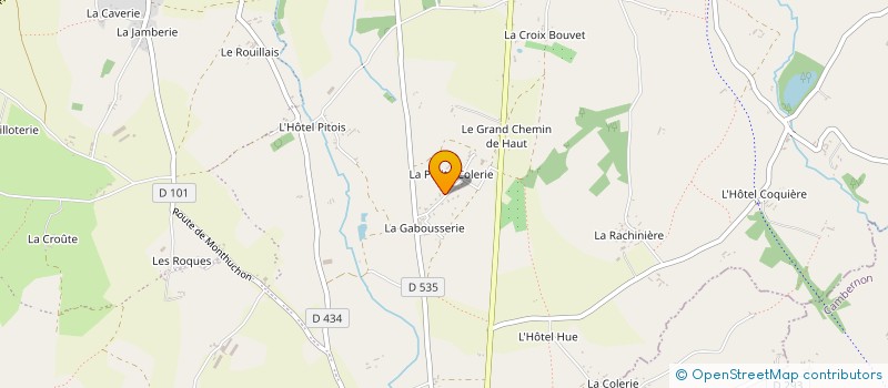 localisation de l'entreprise SOCIETE CIVILE LES PLANQUETTES à SAINT-SAUVEUR-VILLAGES