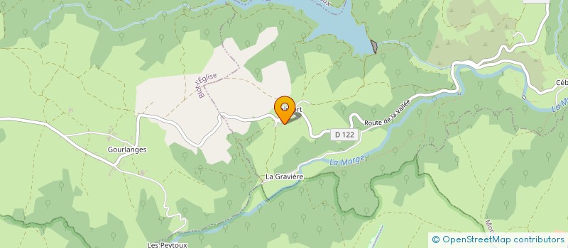 localisation de l'entreprise SOCIETE CIVILE LES QUATRE SUD  SAINT-HILAIRE-LA-CROIX