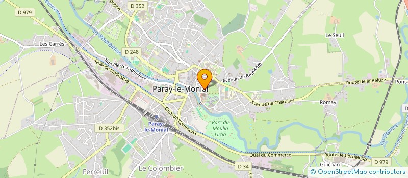 localisation de l'entreprise SOCIETE CIVILE LES RECONCES à PARAY-LE-MONIAL