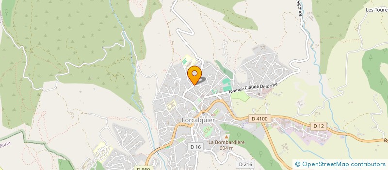 localisation de l'entreprise SOCIETE CIVILE LES ROMARINS à FORCALQUIER