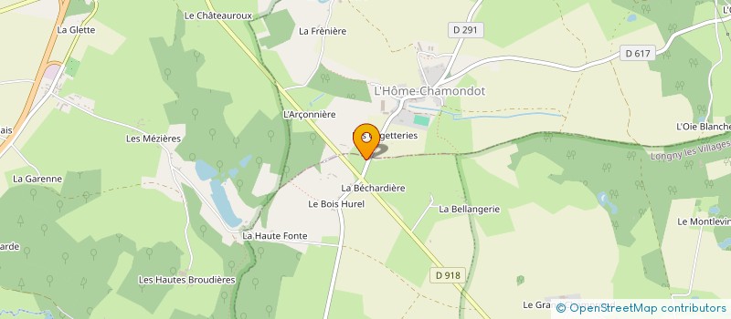 localisation de l'entreprise SOCIETE CIVILE LES TERRES FORTES à LONGNY LES VILLAGES
