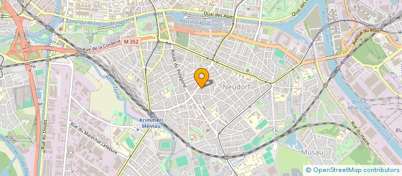 localisation de l'entreprise SOCIETE CIVILE LES TUILERIES à STRASBOURG