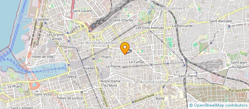 localisation de l'entreprise SOCIETE CIVILE LES VIGNEROLES  MARSEILLE