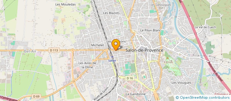 localisation de l'entreprise SOCIETE CIVILE LES VOILES  SALON-DE-PROVENCE