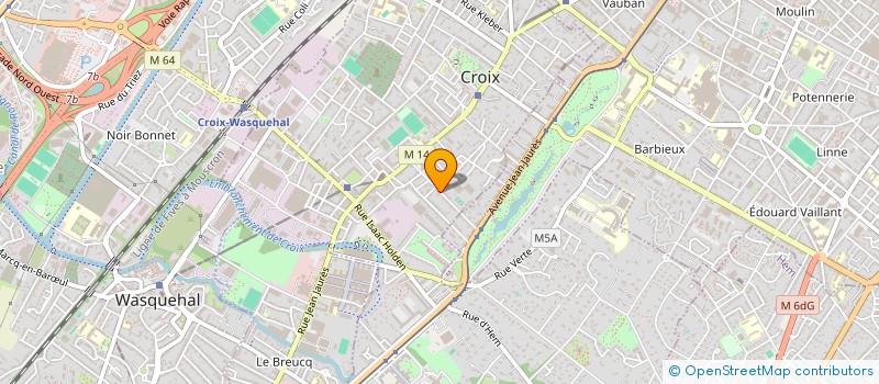 localisation de l'entreprise SOCIETE CIVILE LEZIGOR à CROIX