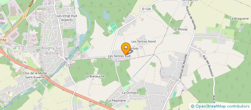 localisation de l'entreprise SOCIETE CIVILE LG à ORLEANS