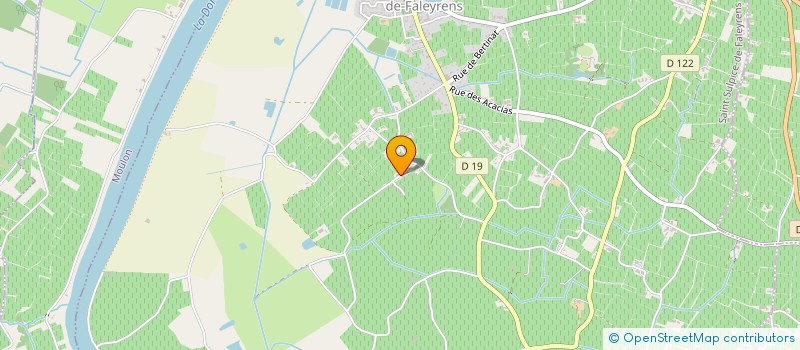 localisation de l'entreprise SOCIETE CIVILE LGP  SAINT-SULPICE-DE-FALEYRENS