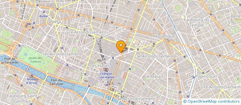 localisation de l'entreprise SOCIETE CIVILE LIEN  PARIS