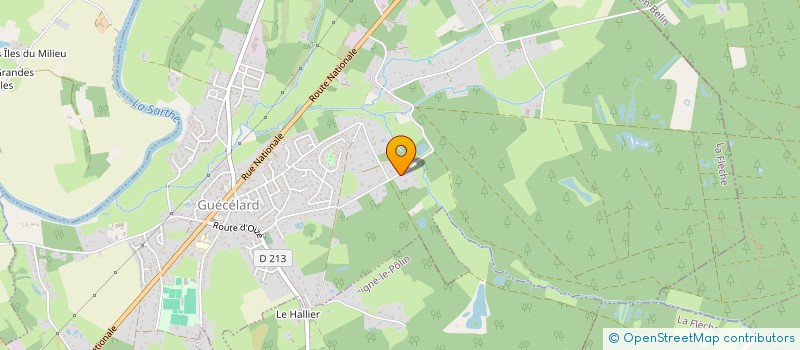 localisation de l'entreprise SOCIETE CIVILE LIGOT D  GUECELARD