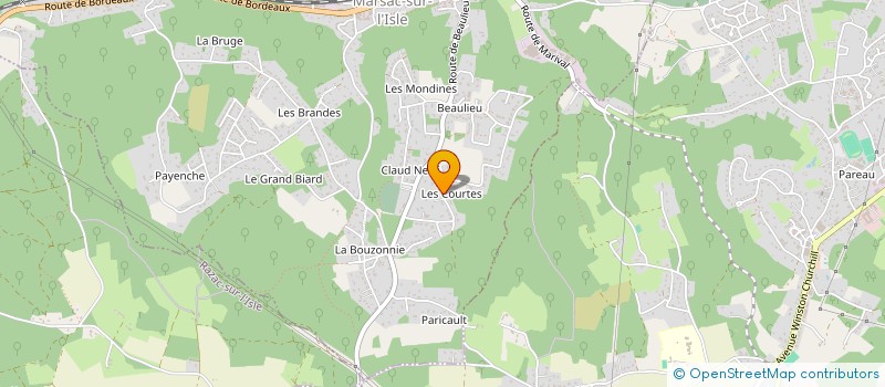 localisation de l'entreprise SOCIETE CIVILE LILIBRISS  MARSAC-SUR-L'ISLE