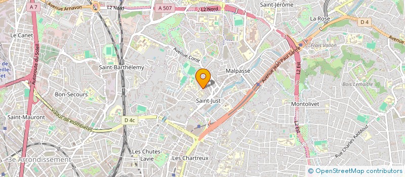 localisation de l'entreprise SOCIETE CIVILE LINKEO à MARSEILLE