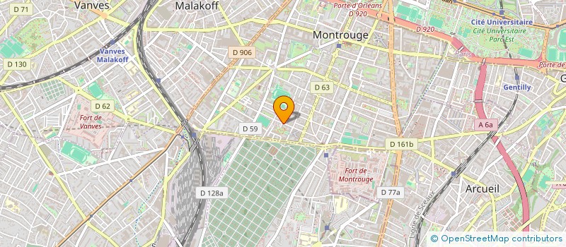 localisation de l'entreprise SOCIETE CIVILE LIONS-PATRIMOINE  MONTROUGE