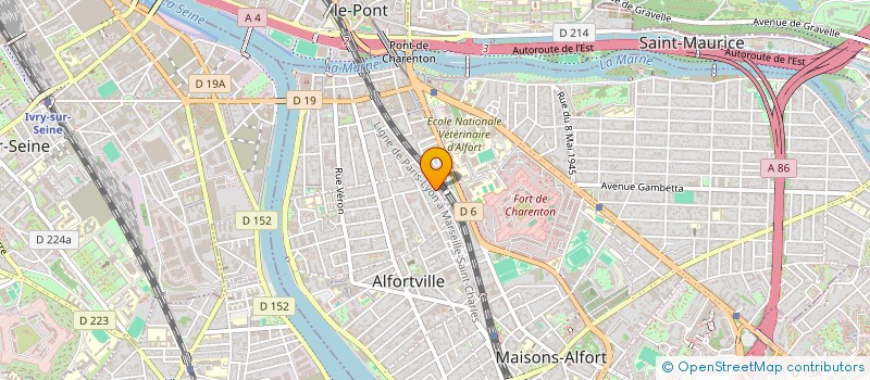 localisation de l'entreprise SOCIETE CIVILE LIOUBOV à ALFORTVILLE
