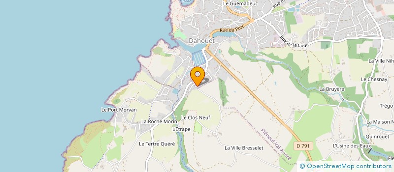 localisation de l'entreprise SOCIETE CIVILE LOCQUI2  PLENEUF-VAL-ANDRE