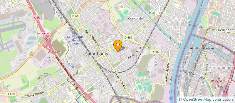 localisation de l'entreprise SOCIETE CIVILE LOGOS  SAINT-LOUIS