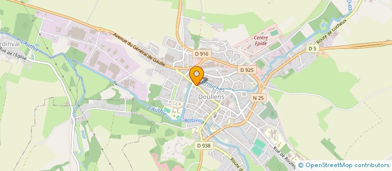 localisation de l'entreprise SOCIETE CIVILE LOIC  DOULLENS