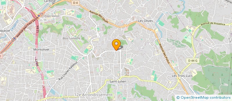 localisation de l'entreprise SOCIETE CIVILE LOJOPIHU à MARSEILLE