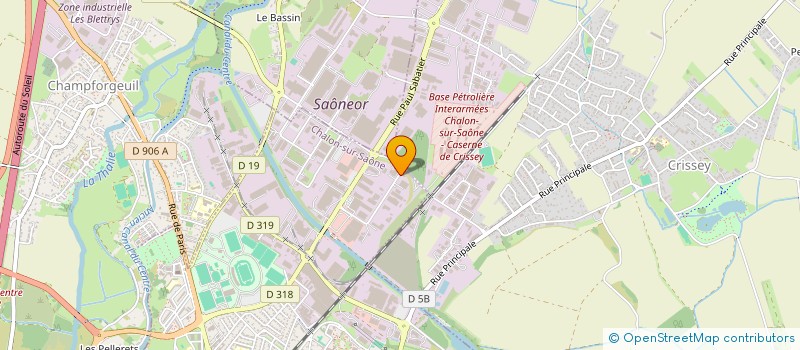 localisation de l'entreprise SOCIETE CIVILE LONJARET à CHALON-SUR-SAONE