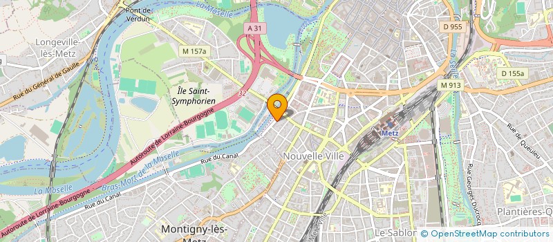 localisation de l'entreprise SOCIETE CIVILE LOUIS BLANC à METZ