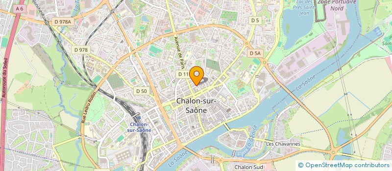 localisation de l'entreprise SOCIETE CIVILE LOUNA HOLDING à CHALON-SUR-SAONE